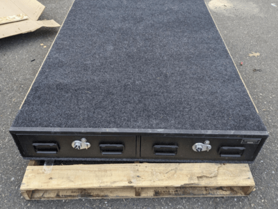 Chevrolet Silverado Standard Two-Drawer Covered-Bed TruckVault System