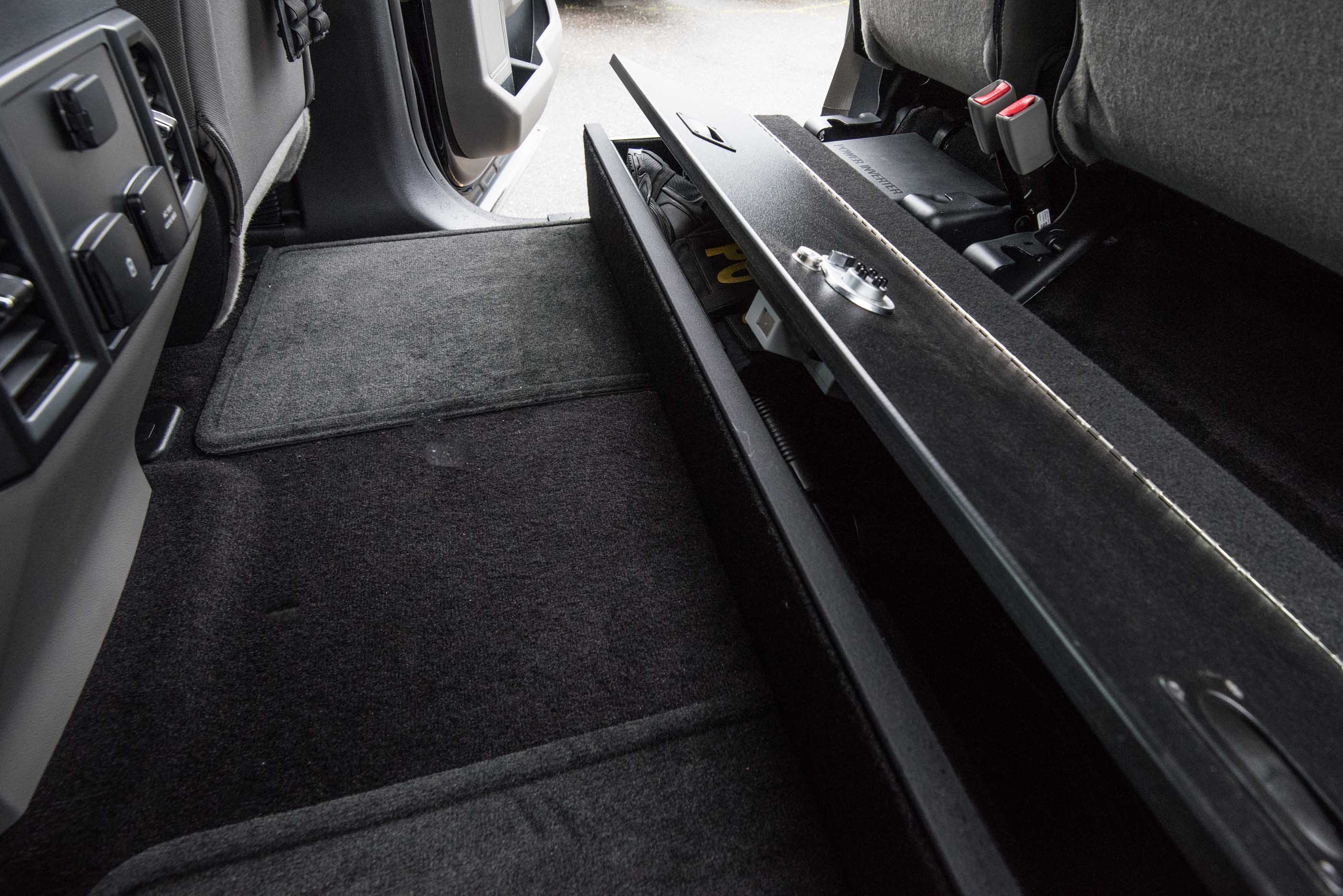 Ford F150 Under Seat Secure Storage