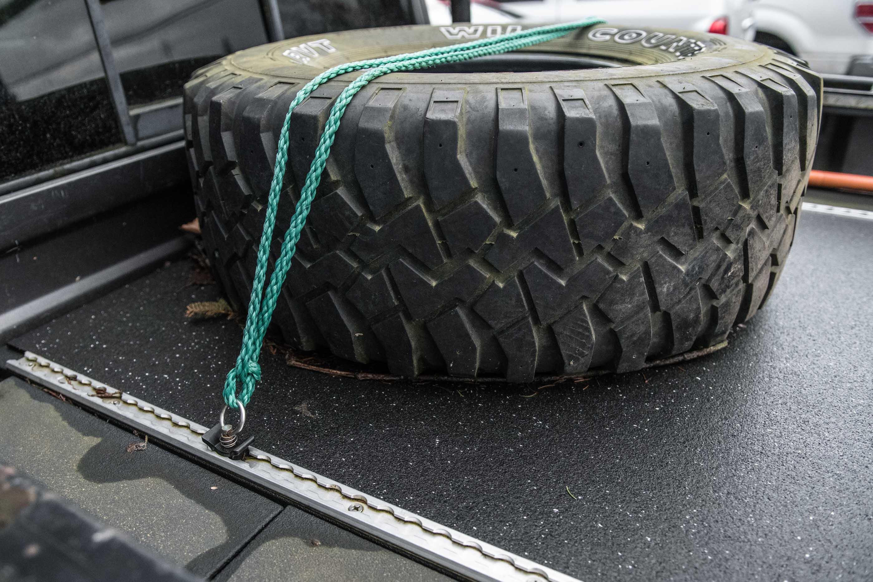 TruckVault Tie Down Rails
