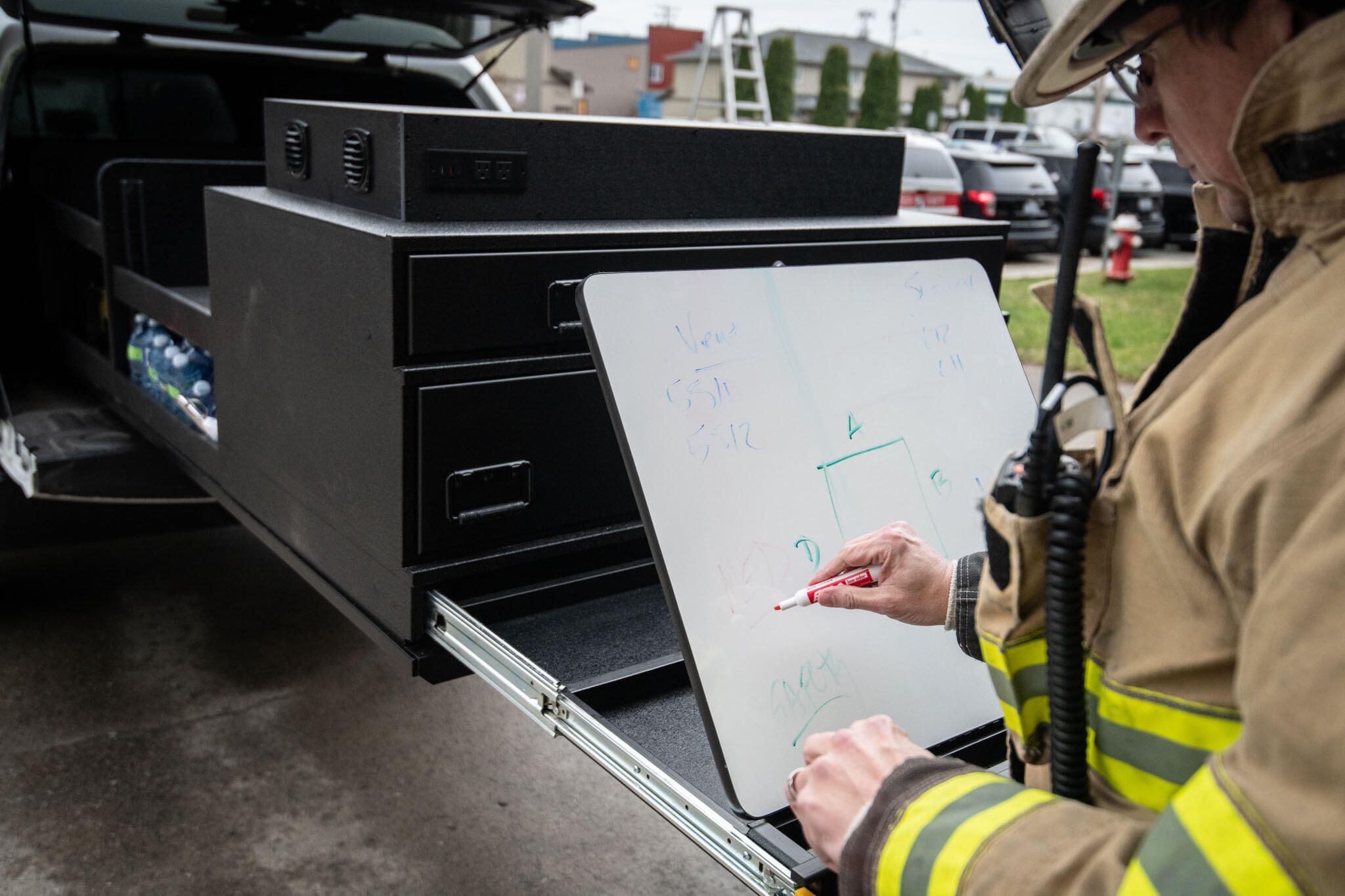 TruckVault Map Board Dry Erase
