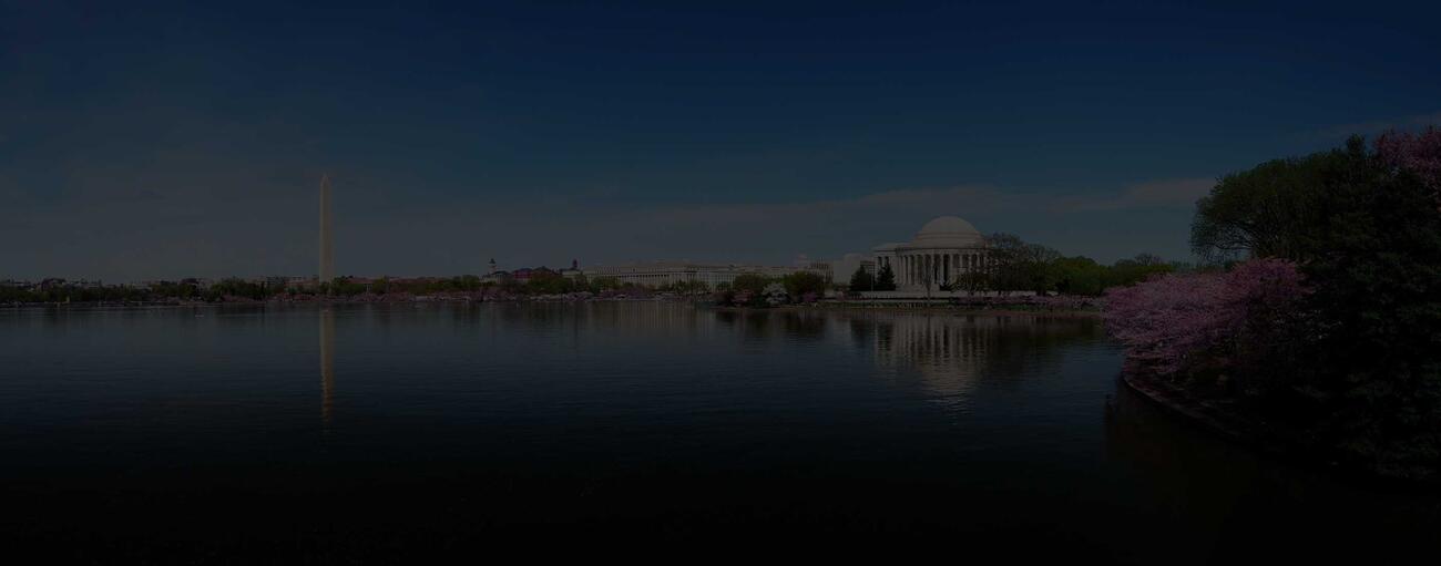 Background image of Jefferson Memorial