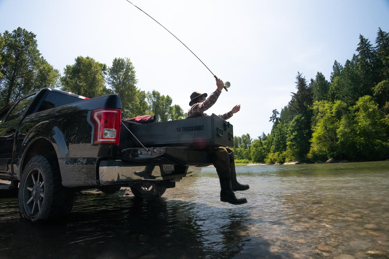 Secure Fishing Gear Storage