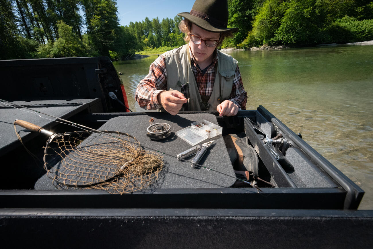 Secure Fishing Gear Storage