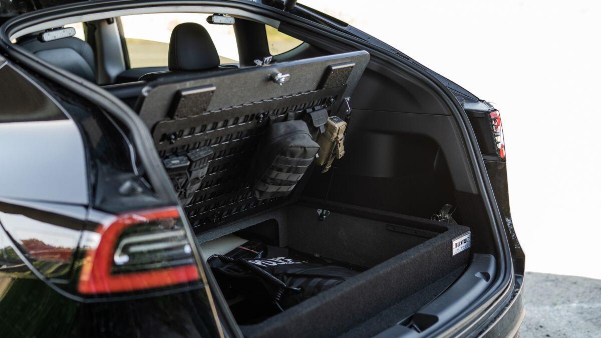 TruckVault Floorvault in Tesla Model Y