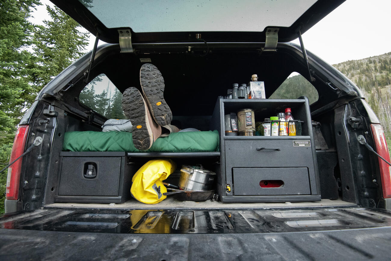 View of TruckVault Base Camp 5