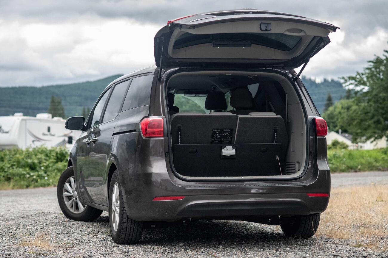 Kia Sedona SUV Cargo Storage TruckVault