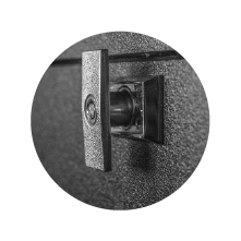 silver t-handle lock
