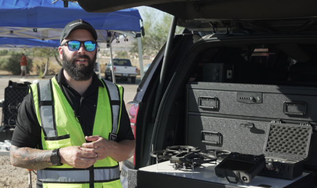 Drone Instructor talks about TruckVault Command Center