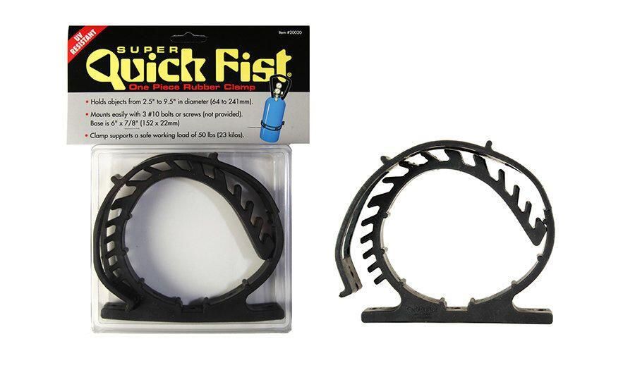 Super Quick Fist/® Clamp for mounting tools /& equipment 2-1//2-9-1//2 diameter