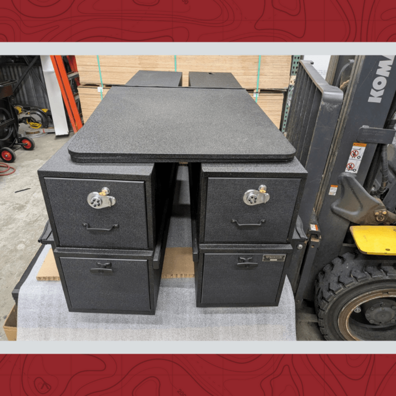 Ford F-250 or F-350 Short Bed Base Camp 4 System by TruckVault