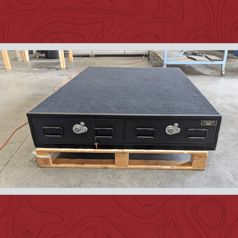 Chevrolet Silverado 1500 Crew Cab Standard 2-Drawer Covered Bed TruckVault
