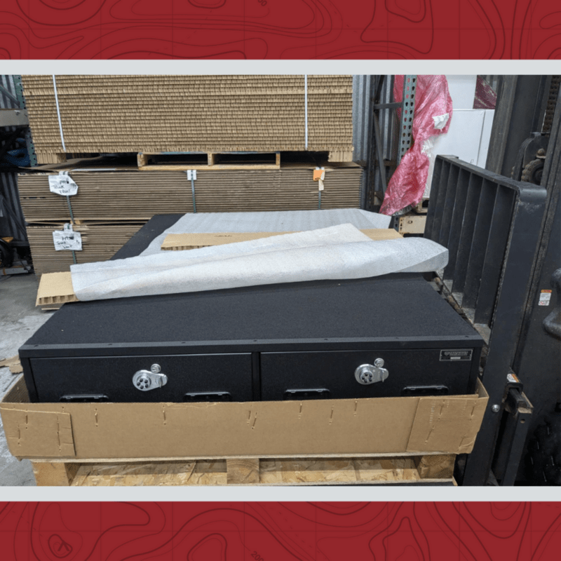 Ford F-150 Crew Cab Magnum 2-Drawer for Covered Beds by TruckVault