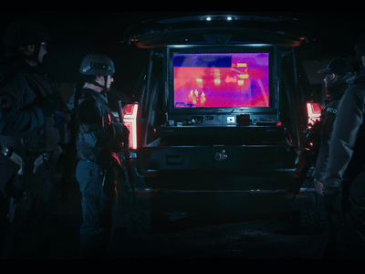 TruckVault DC8a Drone Monitor tactical team