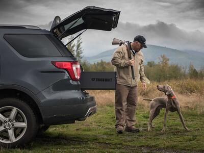 Custom dog crates for suv top