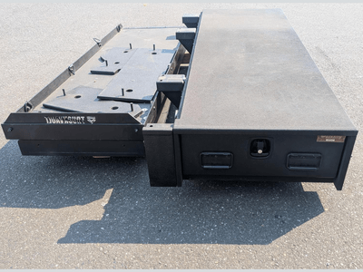 GMC Sierra All-Weather Half Width Drawer and TruckGlide combo