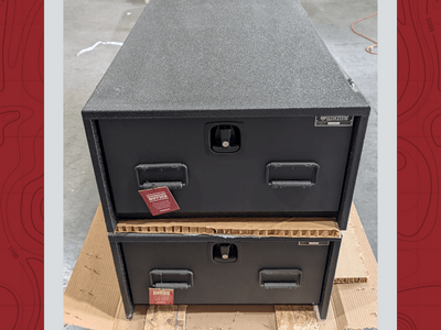 Chevrolet Silverado 1500 All-Weather Half-Width Magnum Drawer by TruckVault