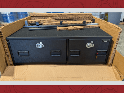 Chevrolet Tahoe Extended-Height Offset Drawers by TruckVault