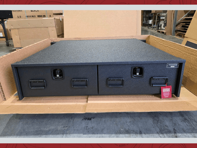 Dodge Ram Crew Cab All-Weather Utility 2-Drawer TruckVault System