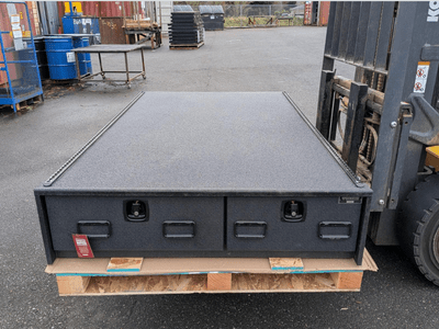 GMC Sierra 2500/3500 All-Weather Utility Offset Drawers by TruckVault
